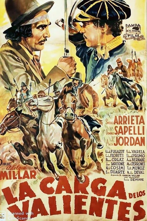 La carga de los valientes poster