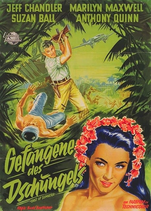 Gefangene des Dschungels poster
