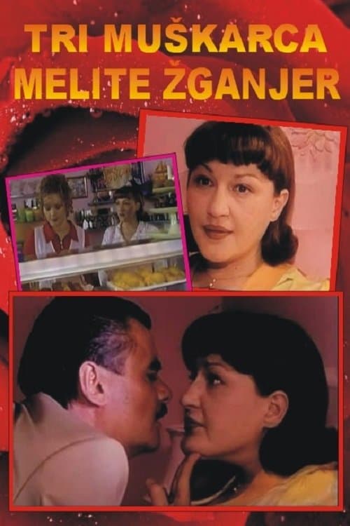 Tri muškarca Melite Žganjer poster