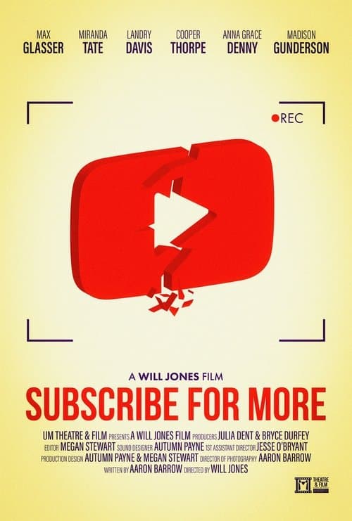 Subscribe for More poster