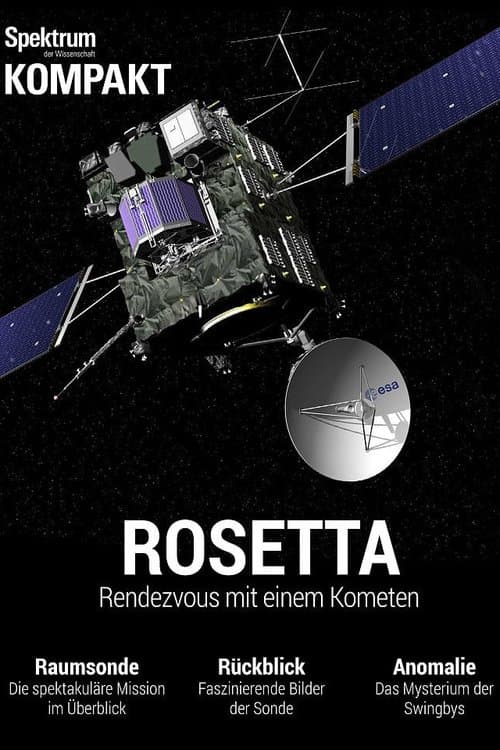Mission Rosetta - Rendezvous mit einem Kometen poster
