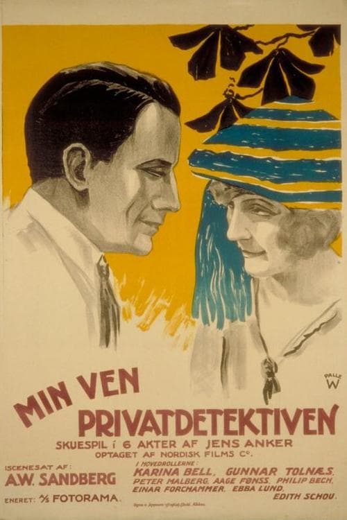 Min ven privatdetektiven poster