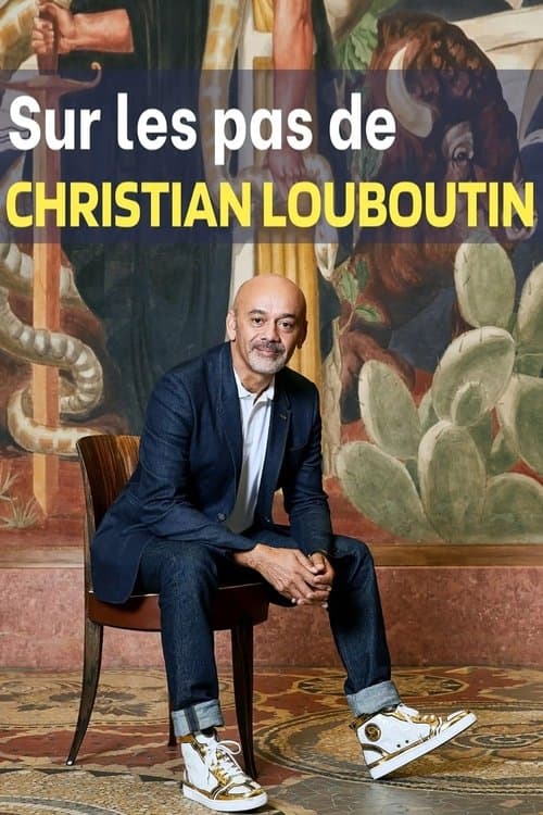 Auf roten Sohlen mit Christian Louboutin poster