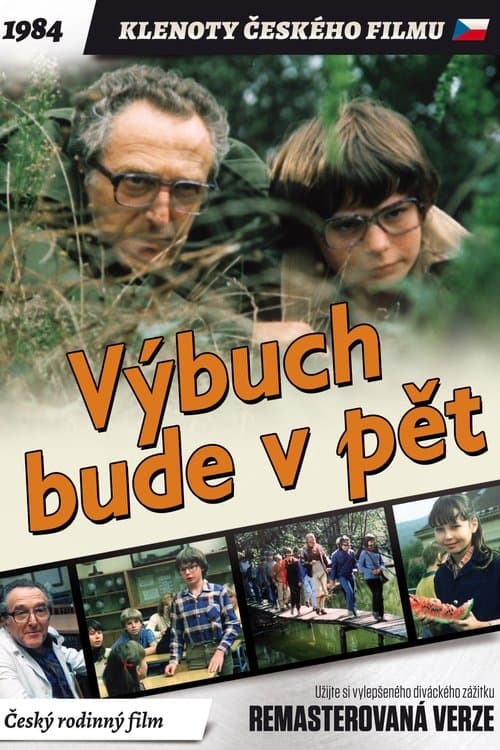 Výbuch bude v pět poster