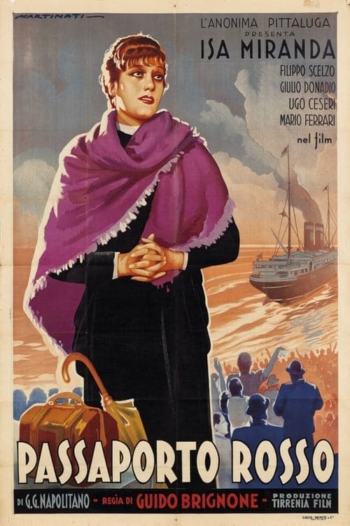 Passaporto rosso poster