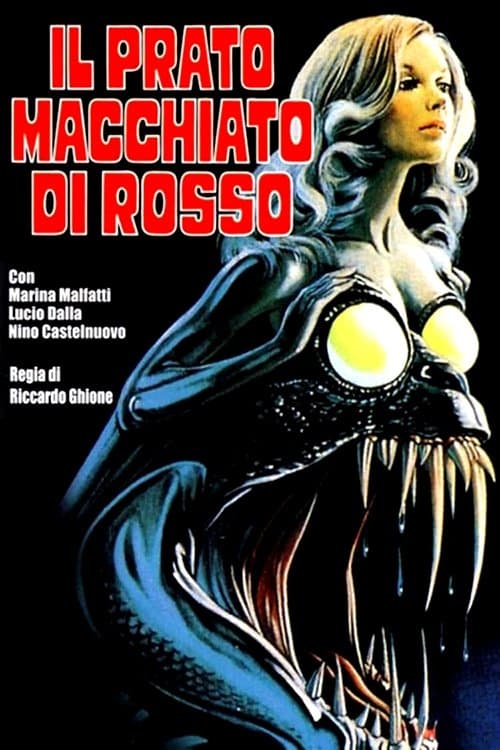 Il prato macchiato di rosso poster