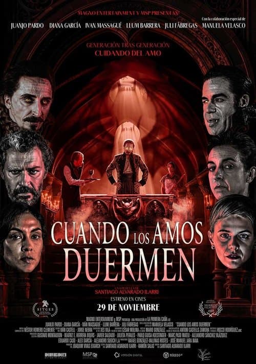 Cuando los amos duermen poster