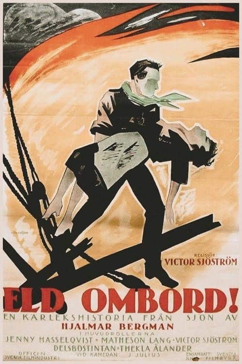 Eld ombord poster