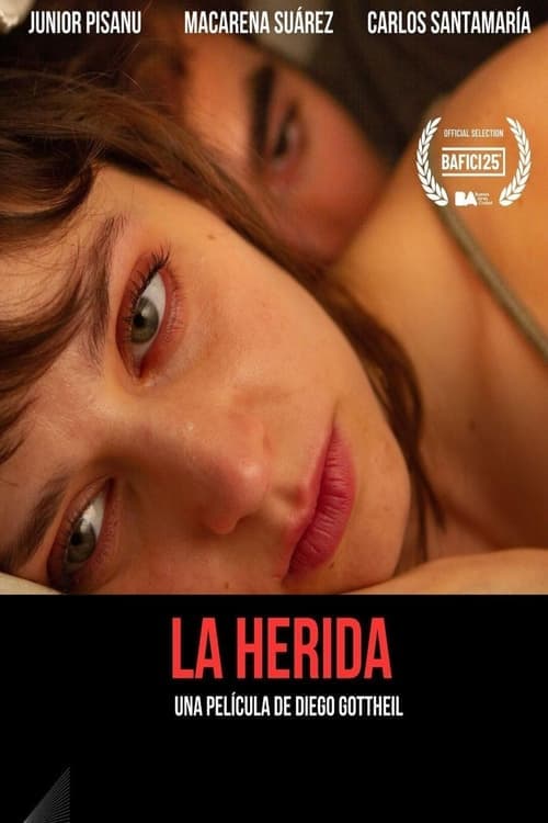 La herida poster