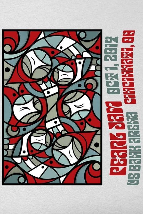 Pearl Jam: Cincinnati 2014 poster