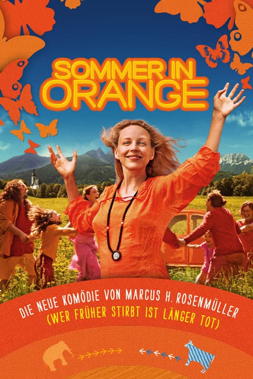 Sommer in Orange poster