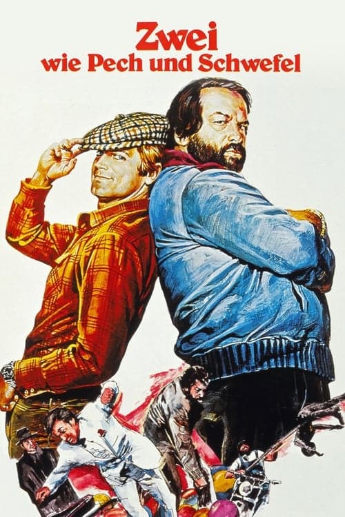 Zwei wie Pech und Schwefel poster