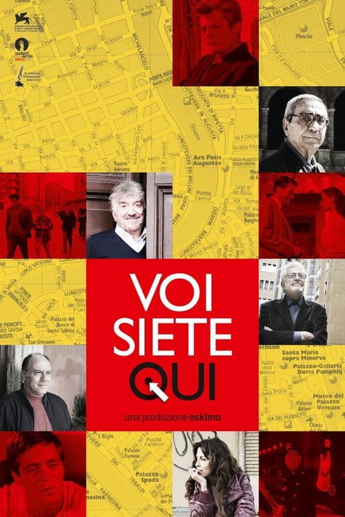 Voi siete qui poster