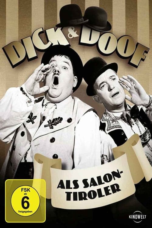 Dick und Doof als Salontiroler poster