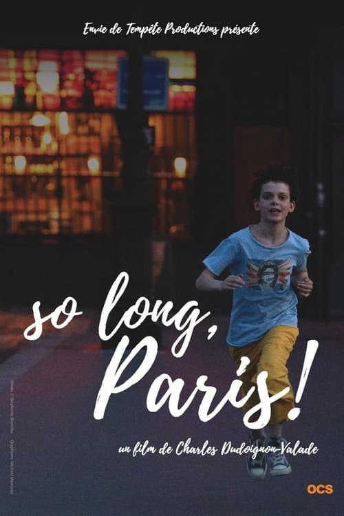 So Long, Paris! poster