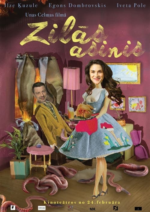 Zilās asinis poster