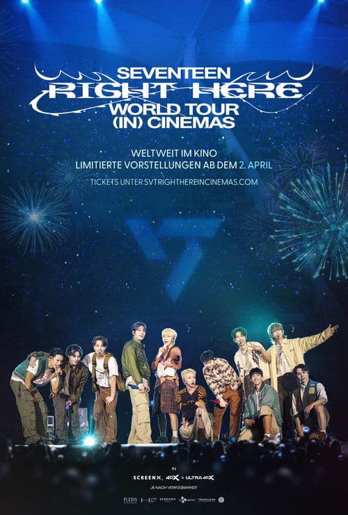 SEVENTEEN [RIGHT HERE] WORLD TOUR IN CINEMAS poster