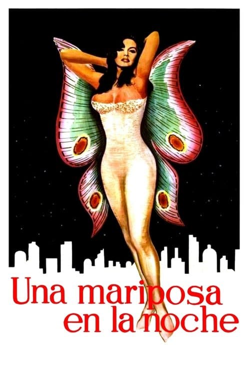 Una mariposa en la noche poster