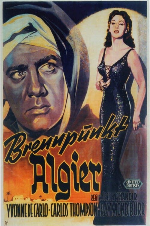 Brennpunkt Algier poster