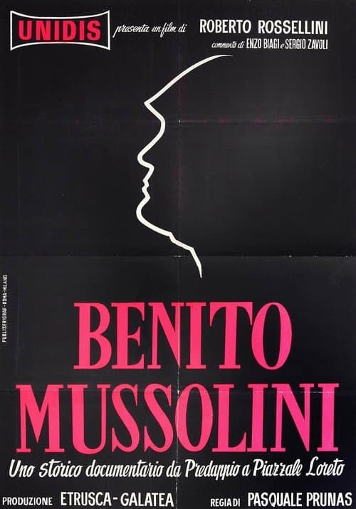 Benito Mussolini poster