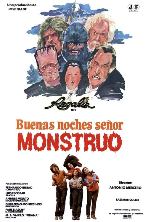 Buenas noches, señor monstruo poster