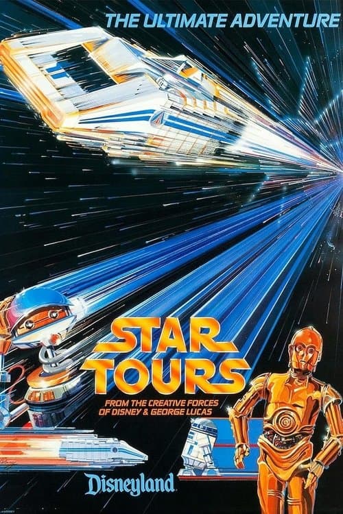 George Lucas' Star Tours poster