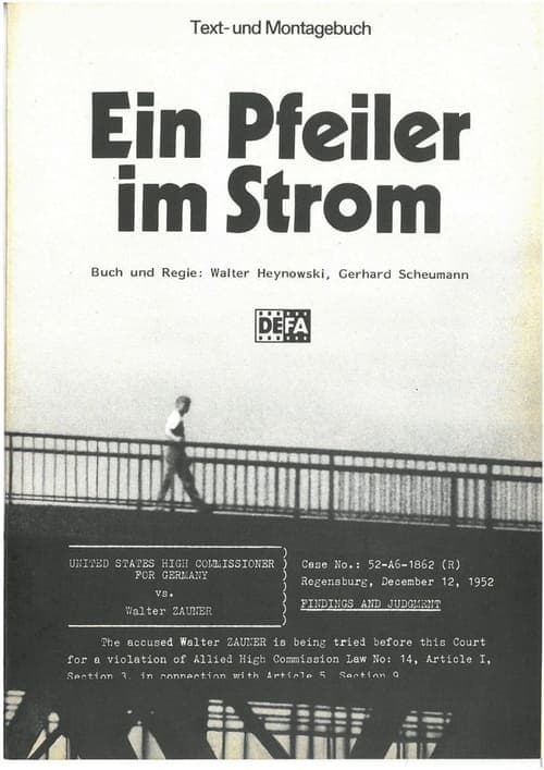 Ein Pfeiler im Strom poster