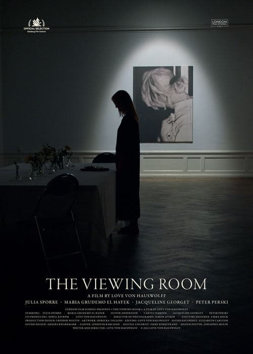 Rum för avsked poster