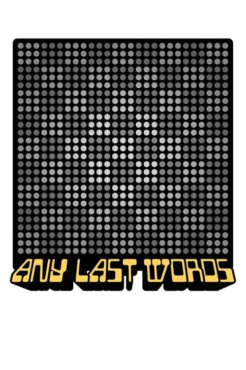 Any Last Words poster