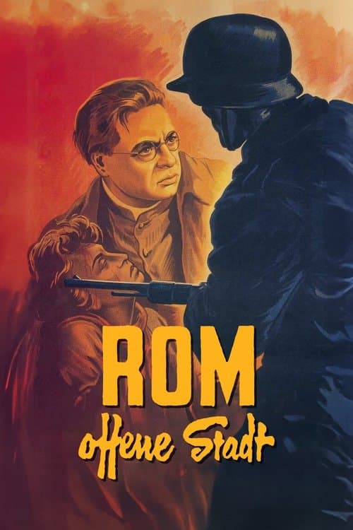 Rom, offene Stadt poster