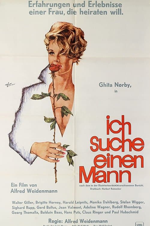 Ich suche einen Mann poster