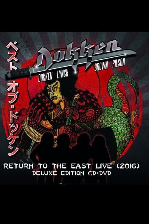 Dokken: Return to the East Live 2016 poster