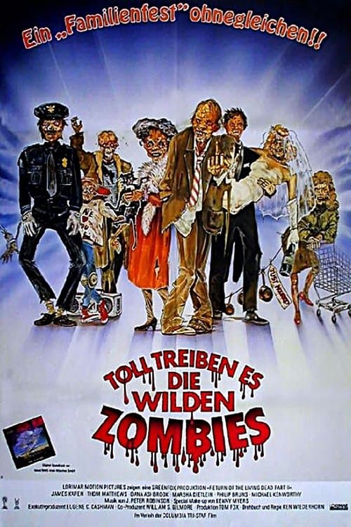 Toll treiben es die wilden Zombies poster