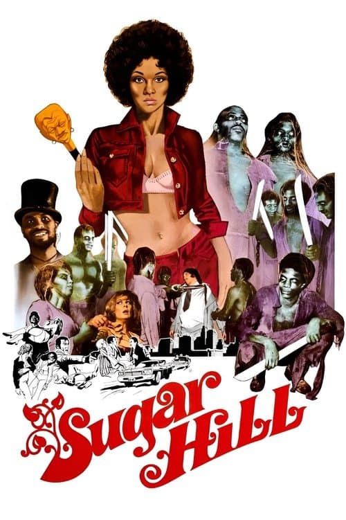 Die schwarzen Zombies von Sugar Hill poster