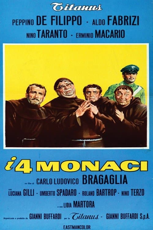 I 4 monaci poster