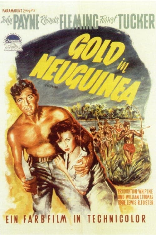 Gold in Neuguinea poster