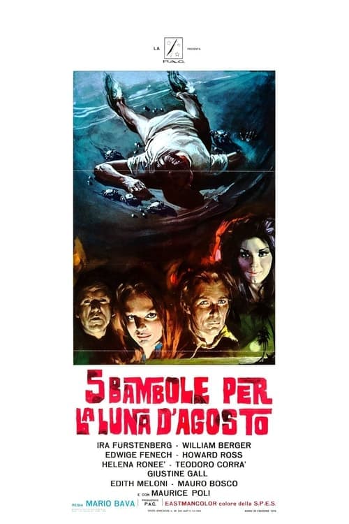 5 bambole per la luna d'agosto poster