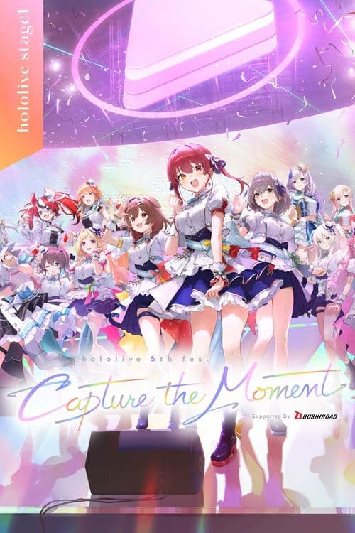 hololive 5th fes. Capture the Moment Day 1 Stage 1 poster