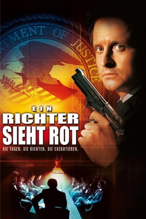 Ein Richter sieht rot poster