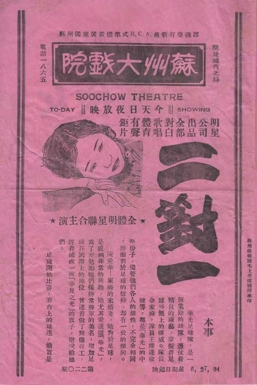 二对一 poster