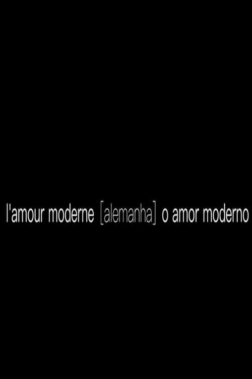 L'amour moderne [allemagne] poster