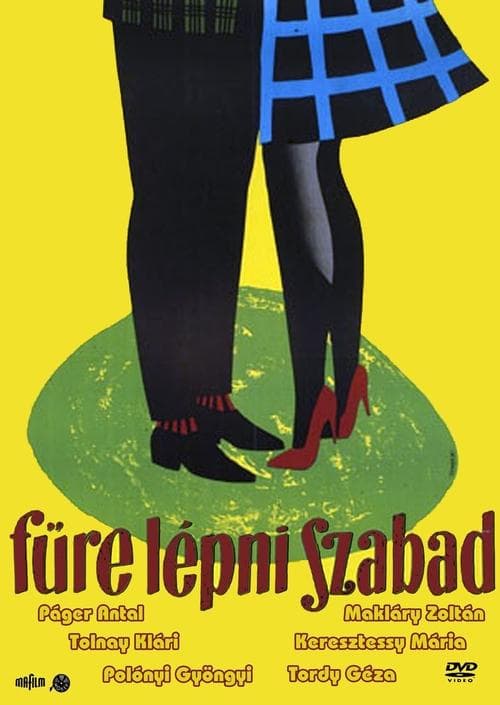 Fűre lépni szabad poster
