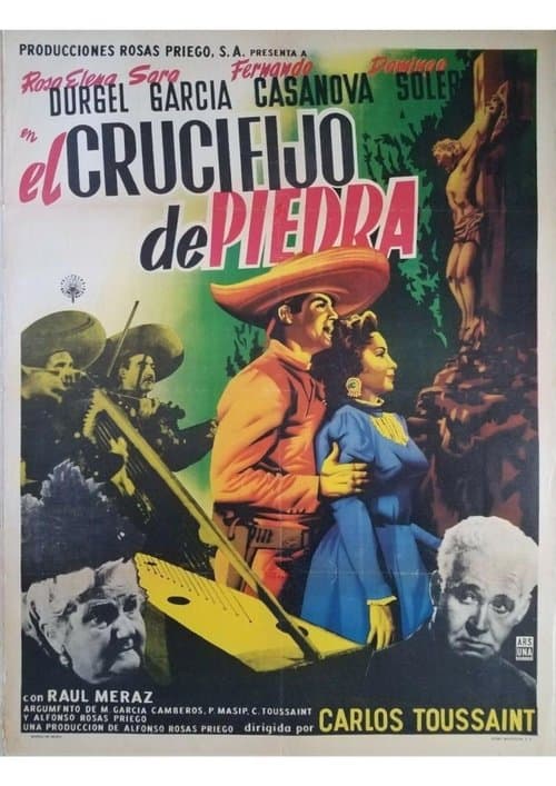 El crucifijo de piedra poster