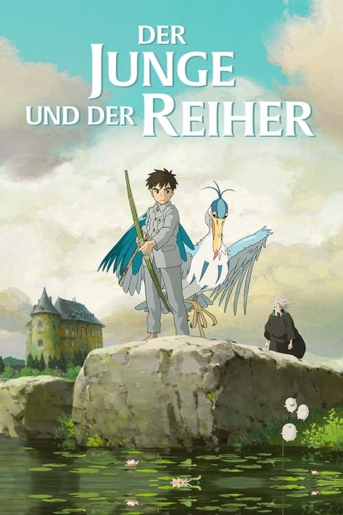 Der Junge und der Reiher poster