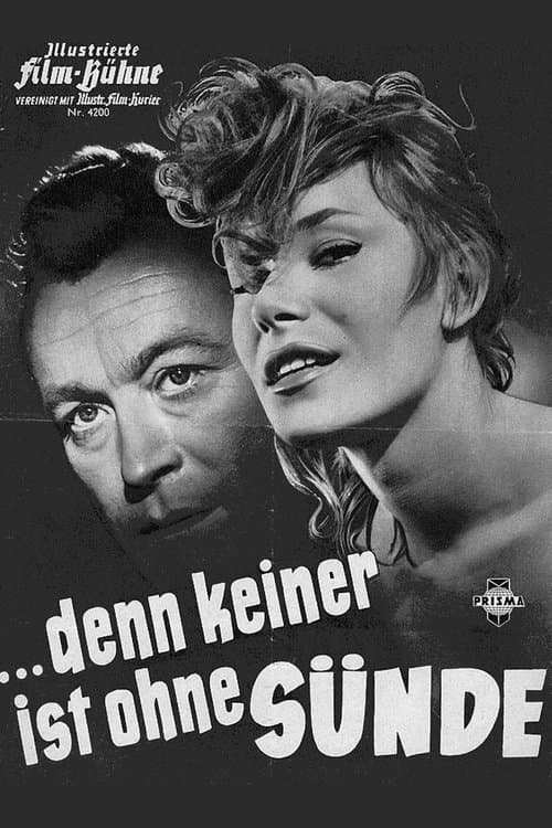 Denn keiner ist ohne Sünde poster