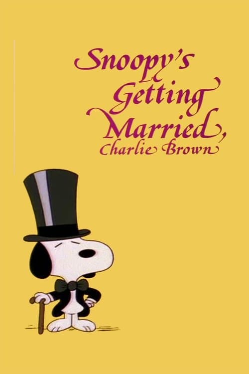 Zeit zum Heiraten Snoopy poster
