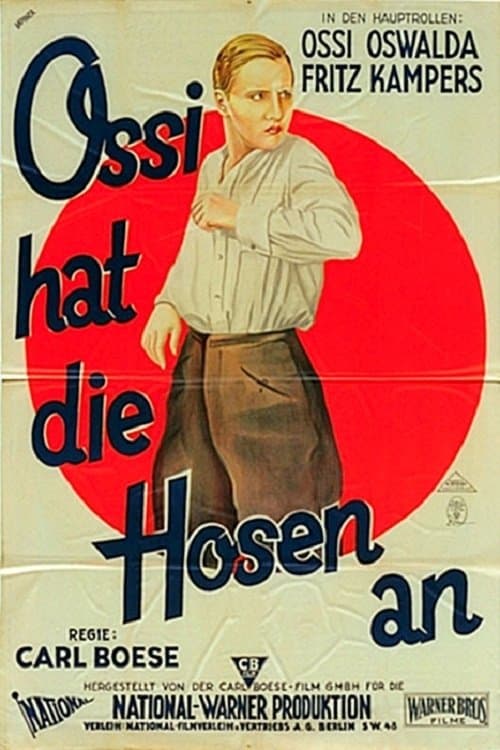 Ossi hat die Hosen an poster