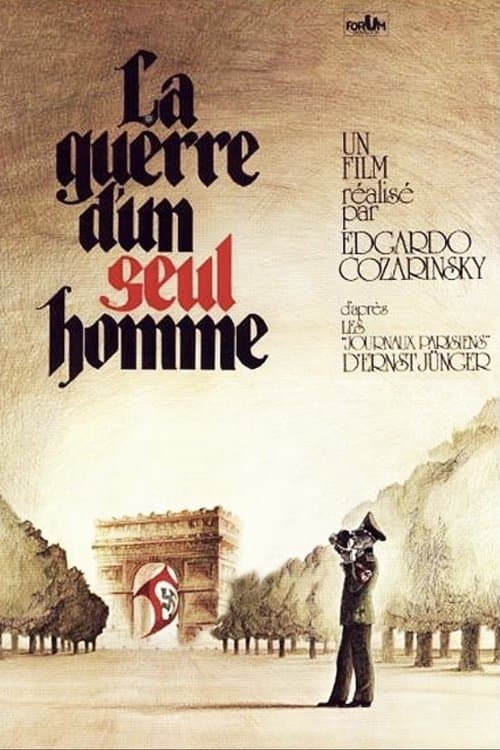 La guerre d'un seul homme poster