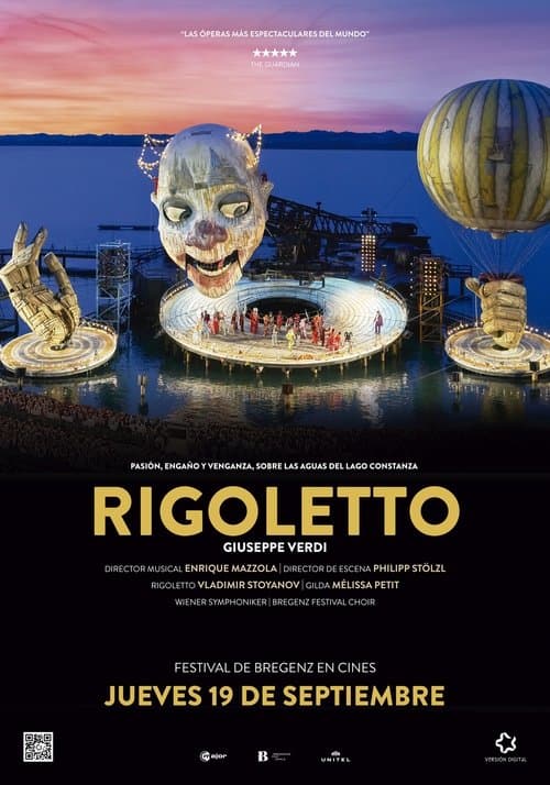 Rigoletto - Bregenz Festival 2019 poster
