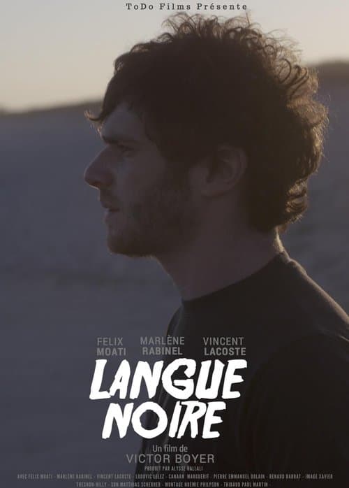 Langue noire poster
